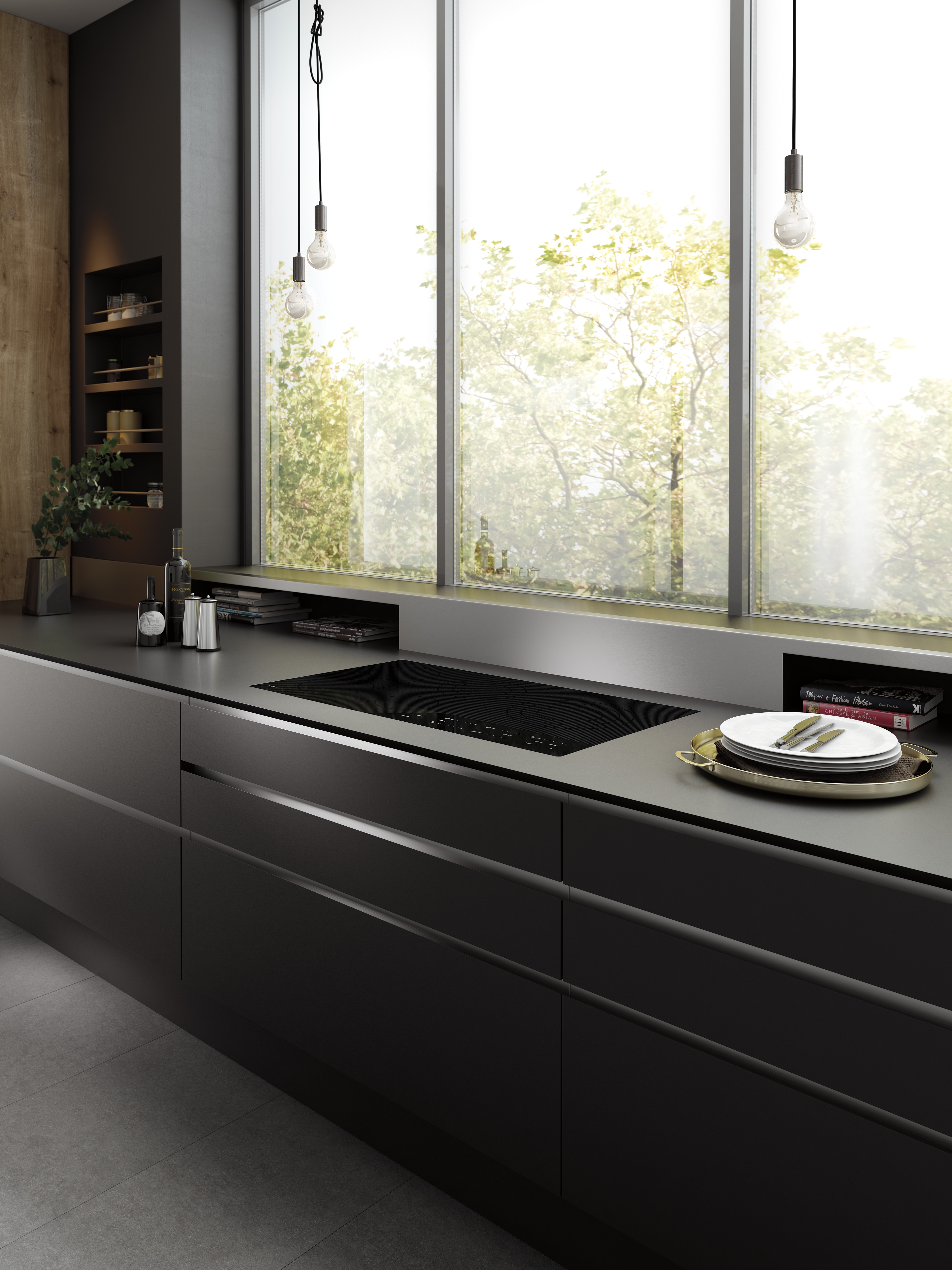 36" Contemporary Electric Cooktop CE365C/B Wolf Appliances