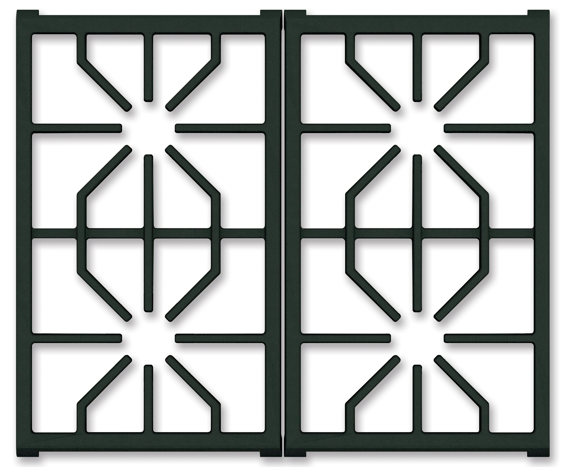 82535930" Professional Gas Cooktop Grate Set
