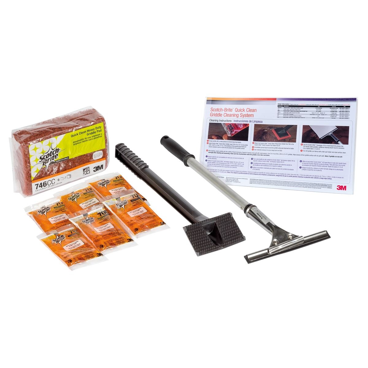 Wolf Accessories | Griddle Cleaning Kit 812278 Sub Zero Wolf Stainless Steel Cleaner And Polish