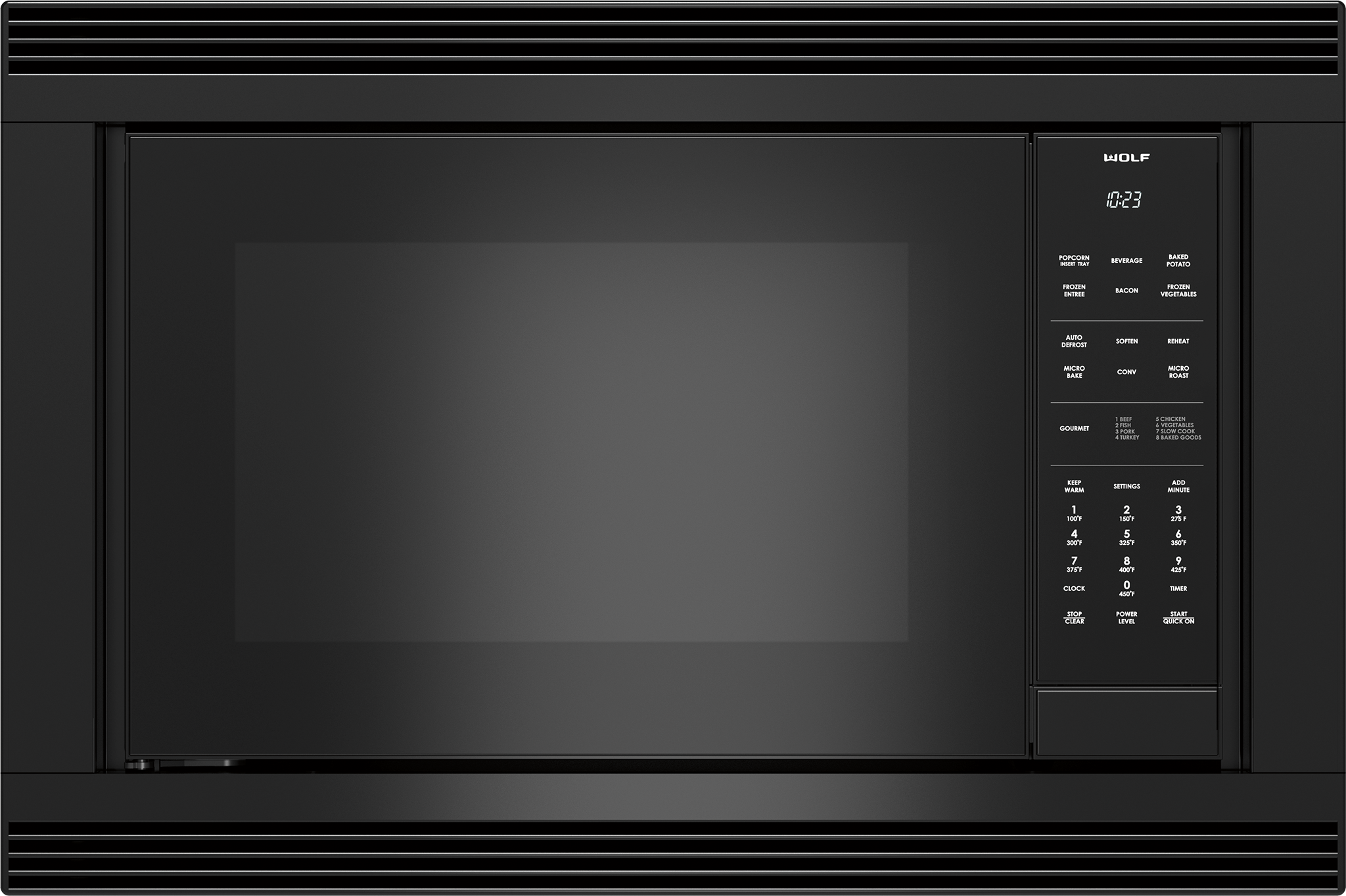 828021Convection Microwave 30" Black Trim E Series