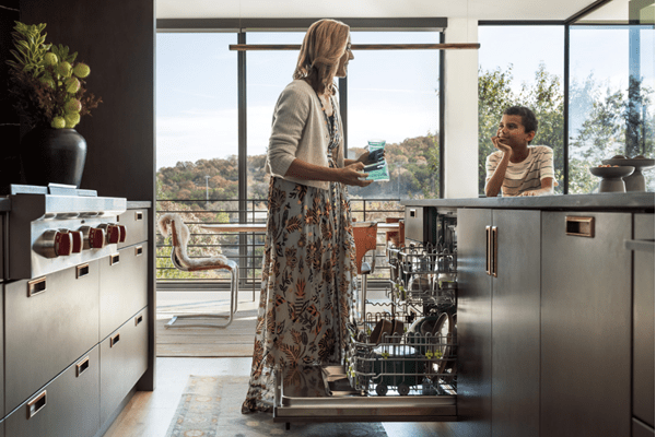 Cove Dishwashers ensure perfectly clean and dry dishes
