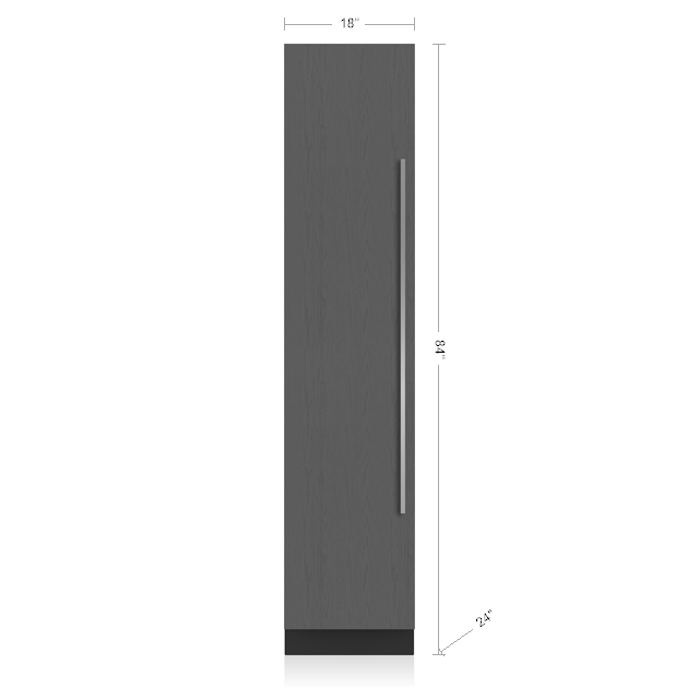Sub-Zero 18 inch Freezer Column Ice Maker (DEC1850FI)