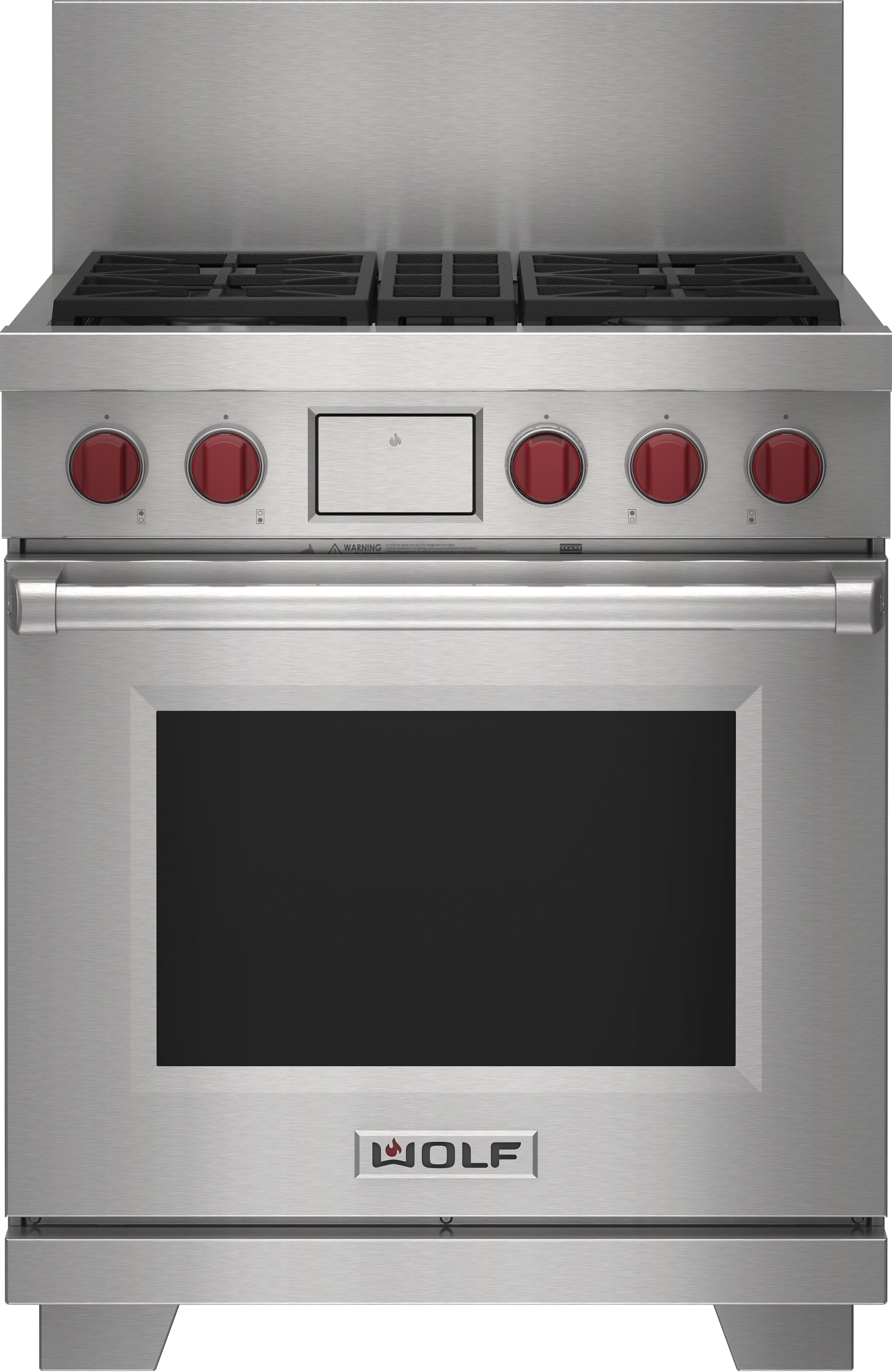 Wolf Accessories 30" x 10" Dual Fuel Range Riser 9016117