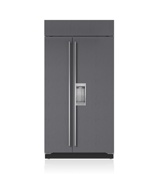 Sub Zero Bi 42ufdid S Ph 42 French Door Refrigerator Internal Dispenser Stainless Steel Pro Handles