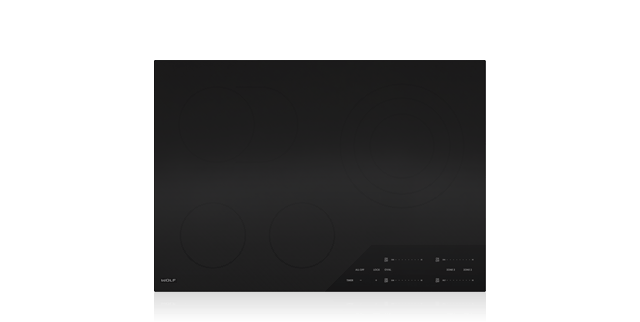 Wolf 30 Contemporary Electric Cooktop (CE304C/B)