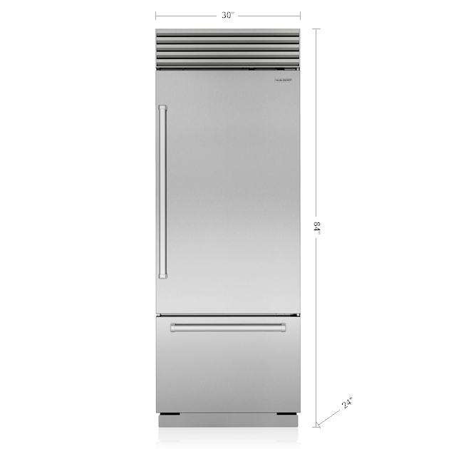 Classic Retro 7 cu. ft. Electric Bottom-Mount Refrigerator - Unique  Appliances