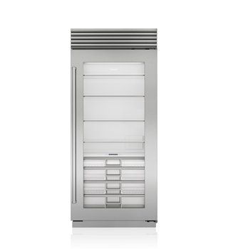 Sub Zero 36 Classic Refrigerator with Glass Door