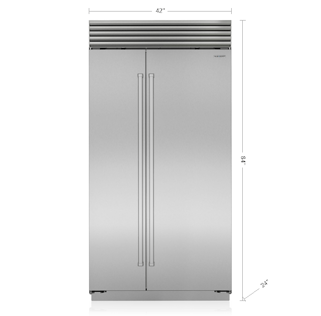 SubZero 42" Classic SidebySide Refrigerator/Freezer