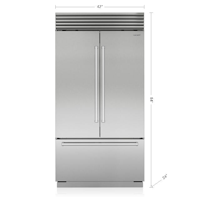 42 inch shop fridge freezer