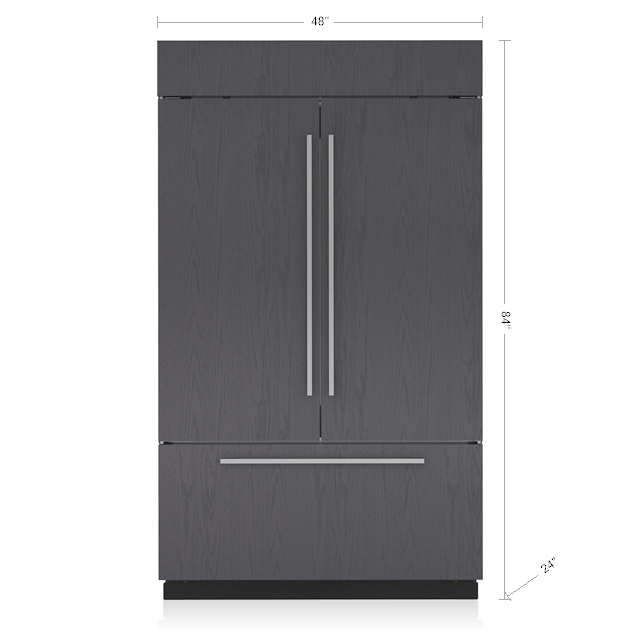 48 Built-in French Door Refrigerator