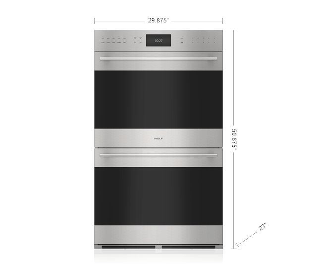 Wolf l series discount double oven