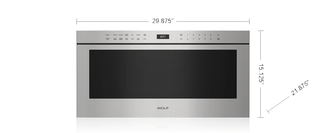 30 drawer shop microwave oven
