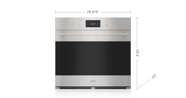 SO30TMSTH by Wolf - 30 Inch Single Electric Wall Oven with True