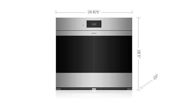 Stainless steel sales built in oven