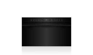 Wolf 30" E Series Contemporary Speed Oven SPO30CM/B/TH Shown with optional Black Handle Accessory