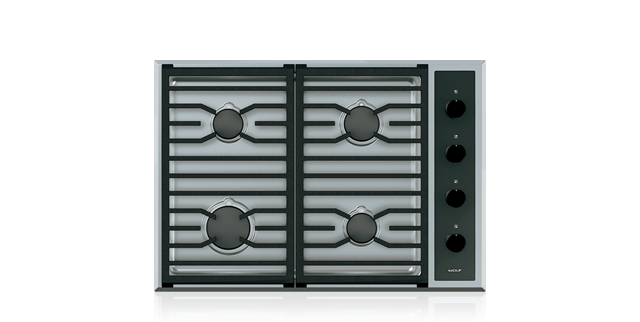 Griglia Doppia Wolf In Ghisa Nera – Piano Cottura CG304T/S, CG365T/S – Nuova USA - 2