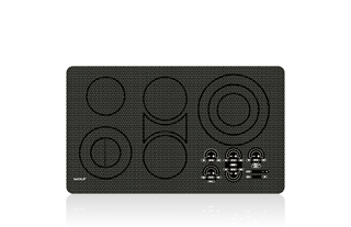 Wolf 36" Electric Cooktop - Unframed CT36EU