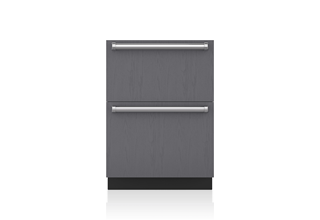 sub-zero 36 designer refrigeratorfreezer drawers - panel ready id-36c on sub zero single refrigerator drawer