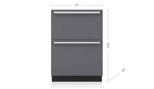 DCS 24 Double Refrigerator Drawers RF24DE4 – Texas Star Grill Shop