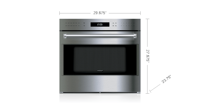 Wall Ovens, Wolf E Series SO3050PE/S