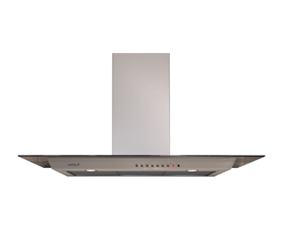Wolf 45&quot; Cooktop Wall Hood - Glass VW45G