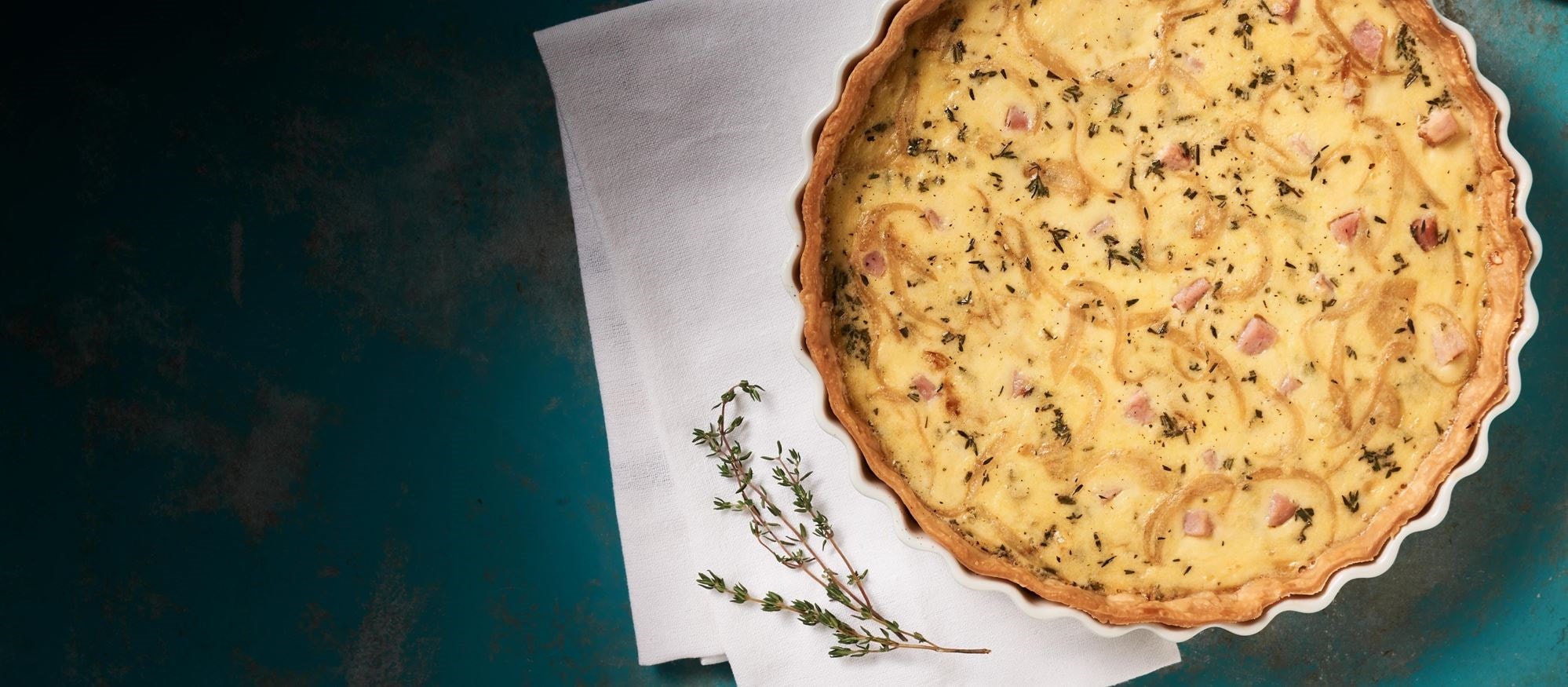 QuicheEasy and delicious Quiche Lorraine recipe using the Bake Mode setting of your Wolf Oven