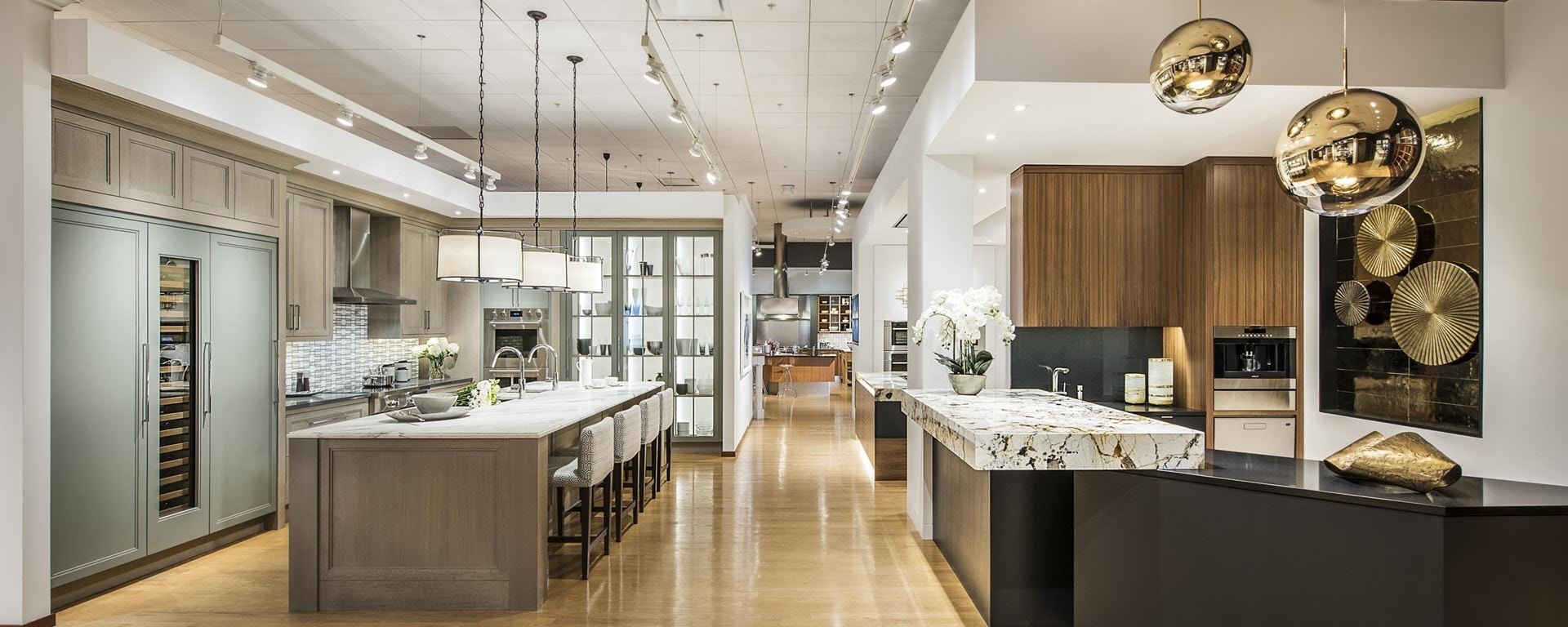 Explore luxury kitchen appliances in person at the Sub-Zero, Wolf, and Cove Showroom located in Columbia, Maryland