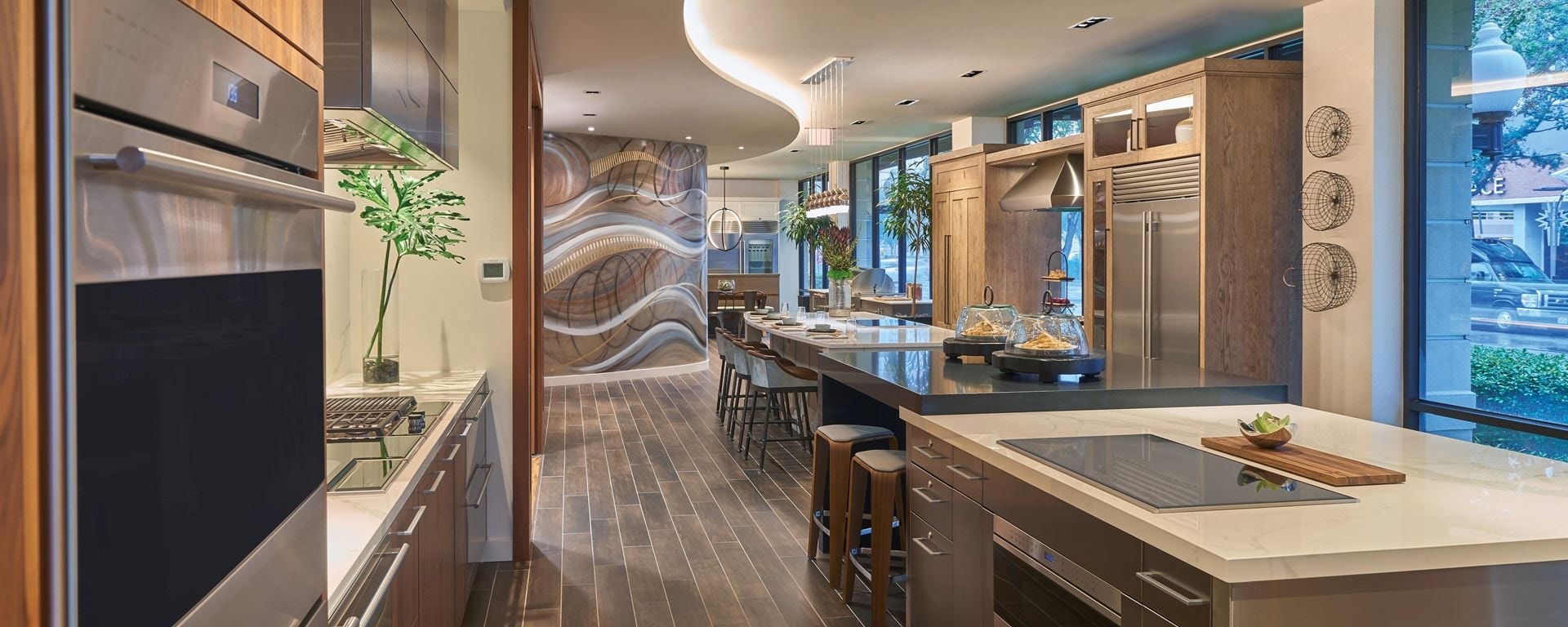 Explore luxury kitchen appliances in person at the Sub-Zero, Wolf, and Cove Showroom located in Houston, Texas