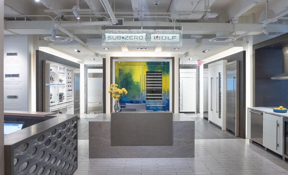 Make better appliance choices after you experience a cooking demonstration at Sub-Zero, Wolf and Cove Showroom in Manhattan, New York