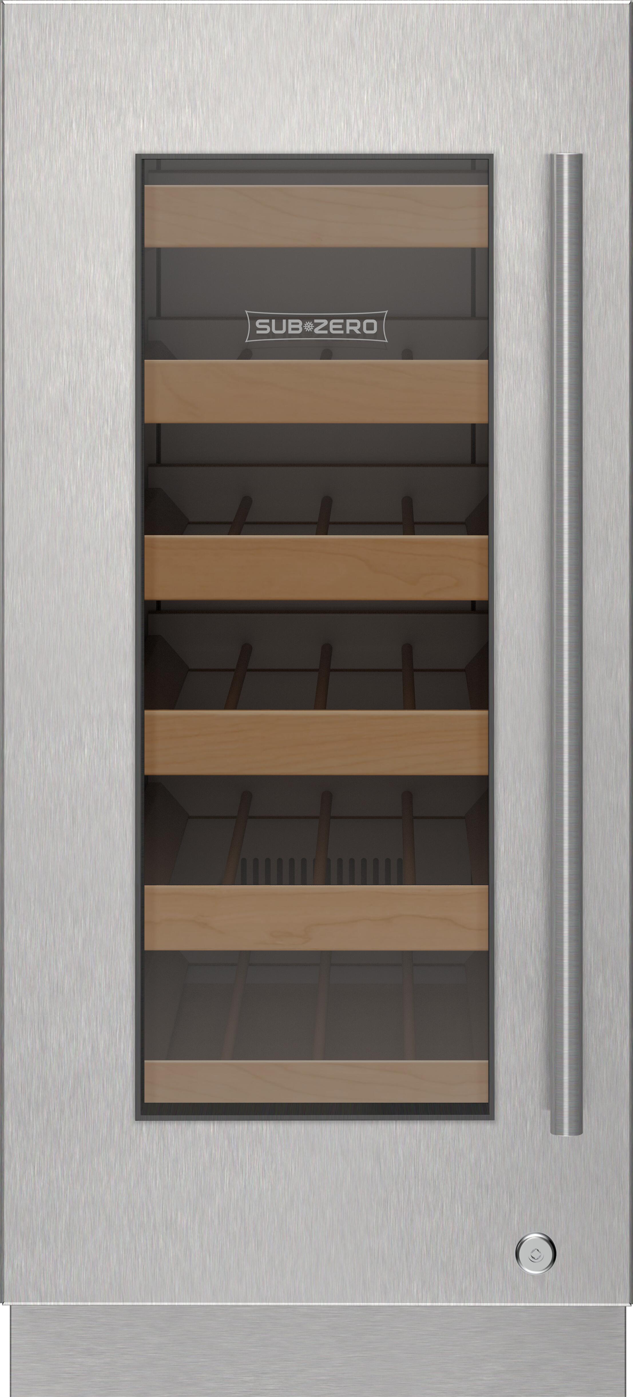 SubZero 15" Undercounter Door Tubular Handle Left Hinge