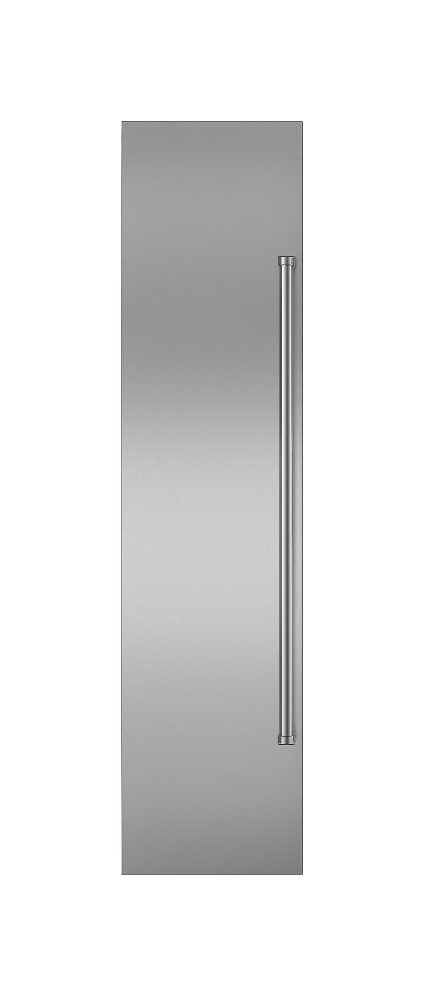 Stainless Steel Flush Inset Freezer Door Panel with Pro Handle