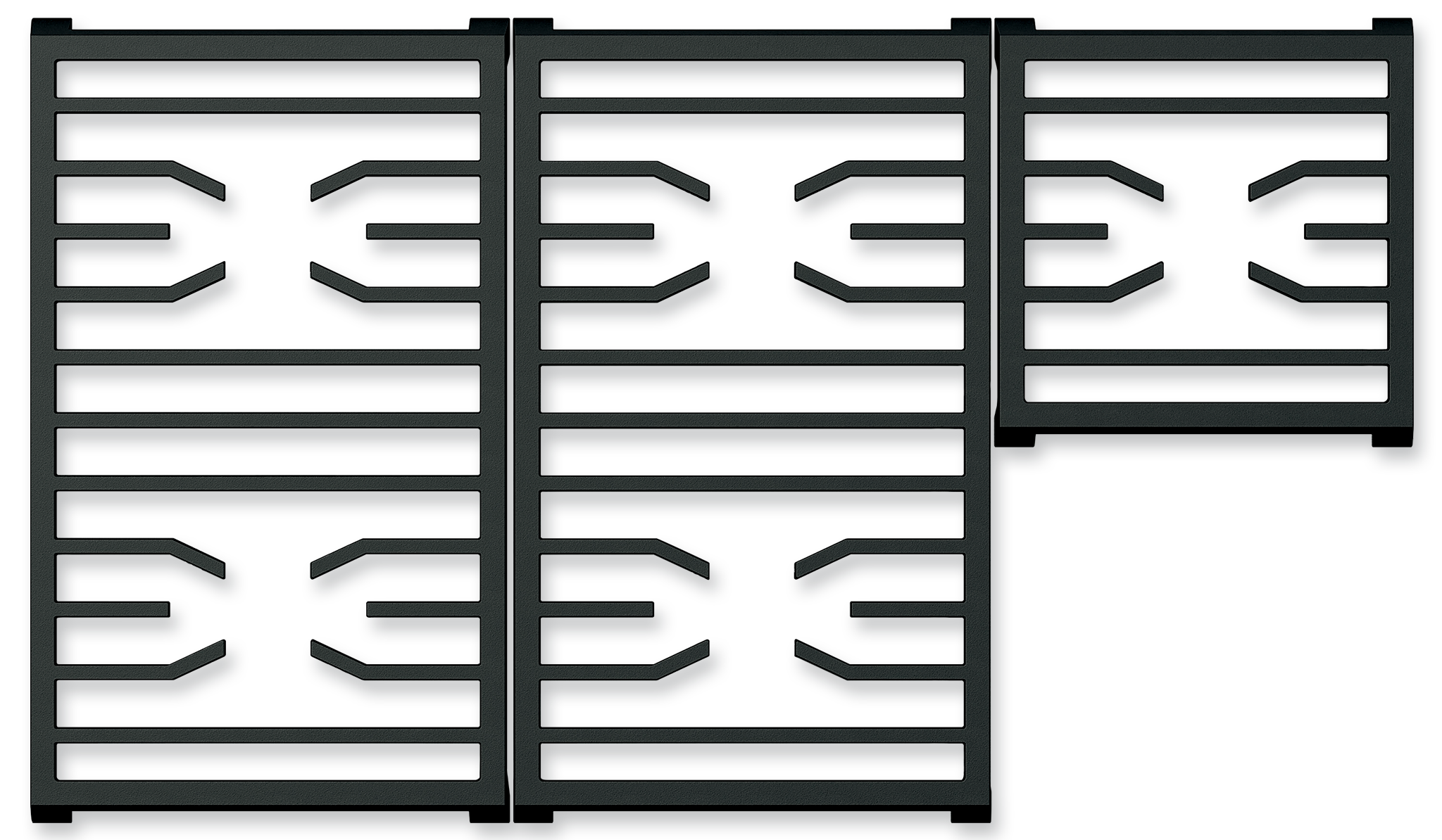 Transitional Grates for Wolf 36" Prof Gas Cooktop (CG365P/S)