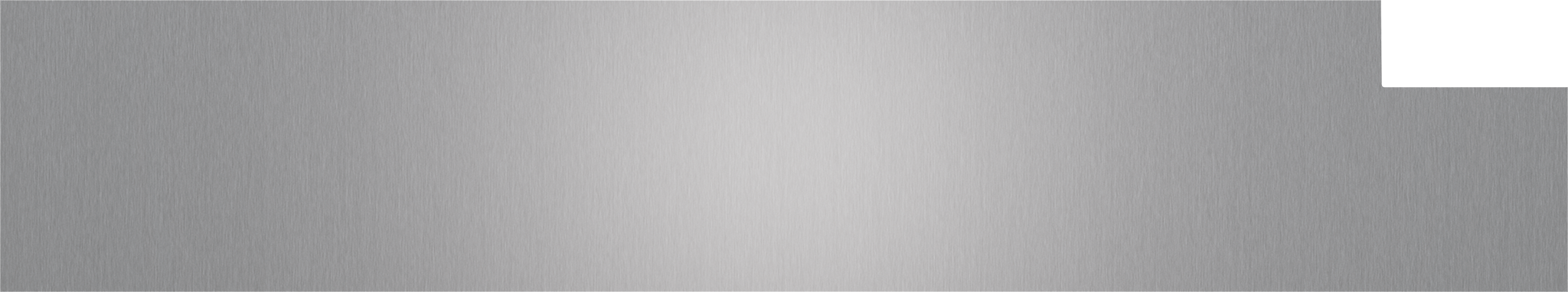 900955260cm Dishwasher Kickplate 6" Toe Kick