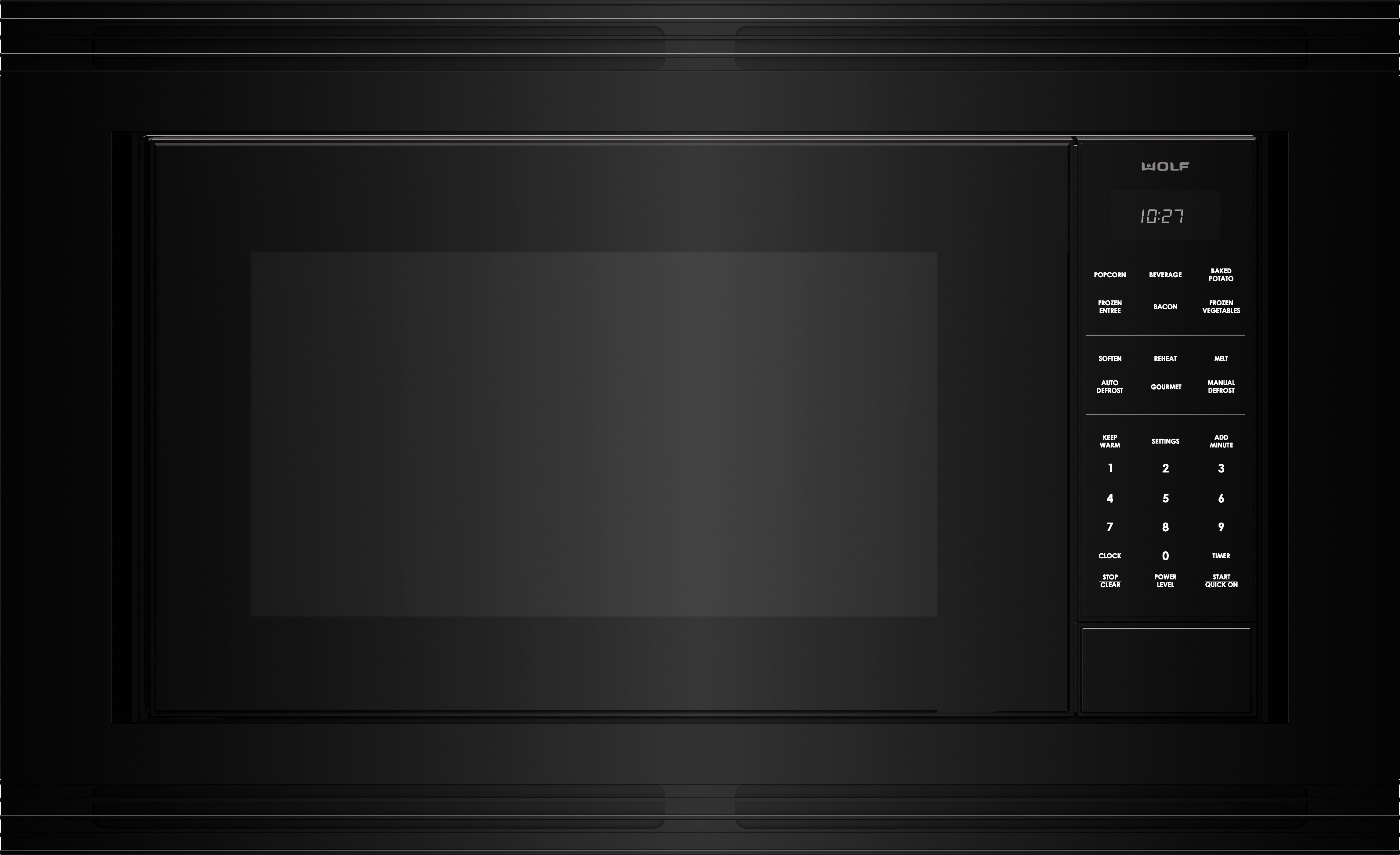 824643Convection Microwave 30" Black Trim M Series