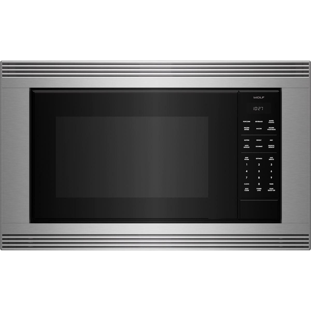 809959-Standard Microwave 27" Stainless Trim - E Series