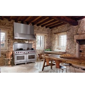 Wolf 60" Dual Fuel Range 6 Burner Infrared Charbroiler Griddle