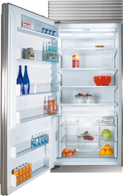 36 classic refrigerator panel ready