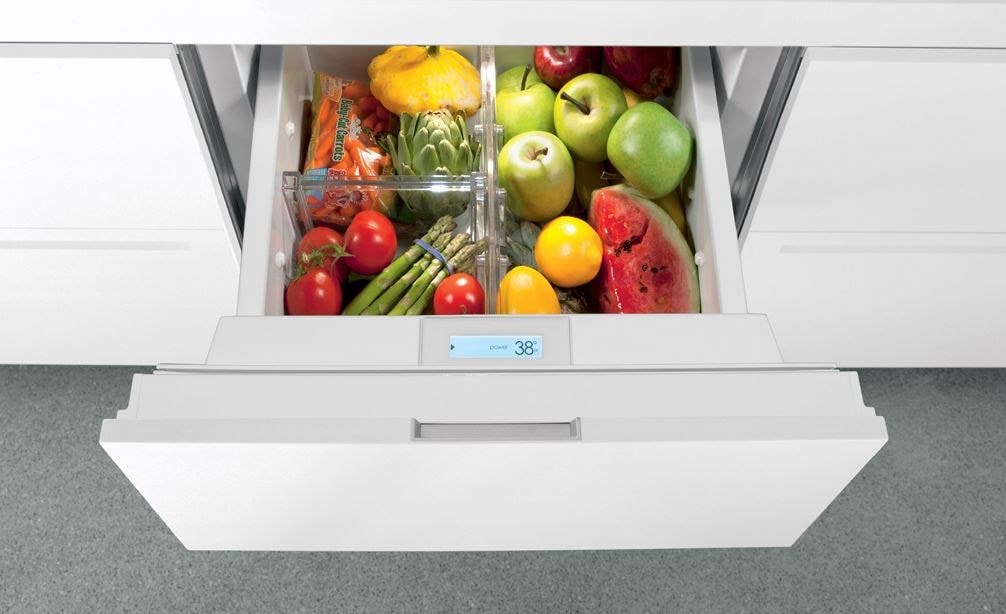 Sub-Zero 24&quot; Refrigerator Drawers Panel Ready (ID-24R) features touchscreen technology to precisely regulate temperatures in any room.