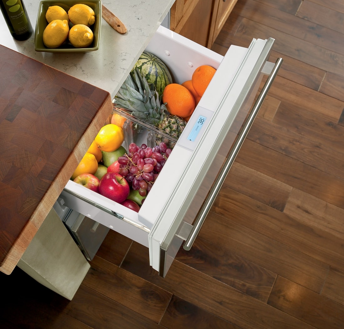 Sub-Zero 27" Designer Refrigerator Drawers - Panel Ready ...