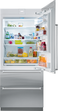 Sub-Zero Refrigerators 36" Designer Over-and-Under Refrigerator - Panel Ready (IT-36R)