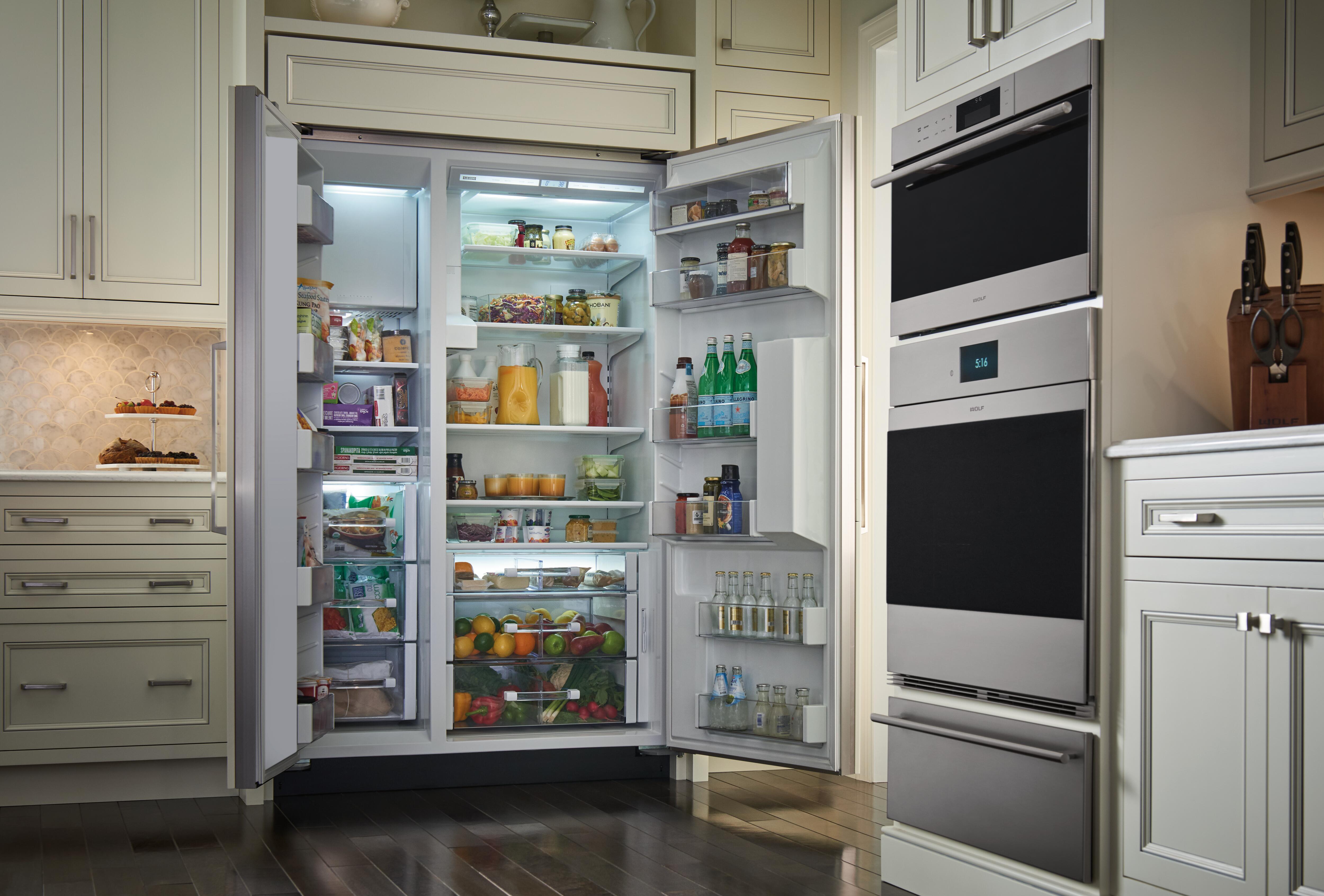 sub zero refrigerator panel installation