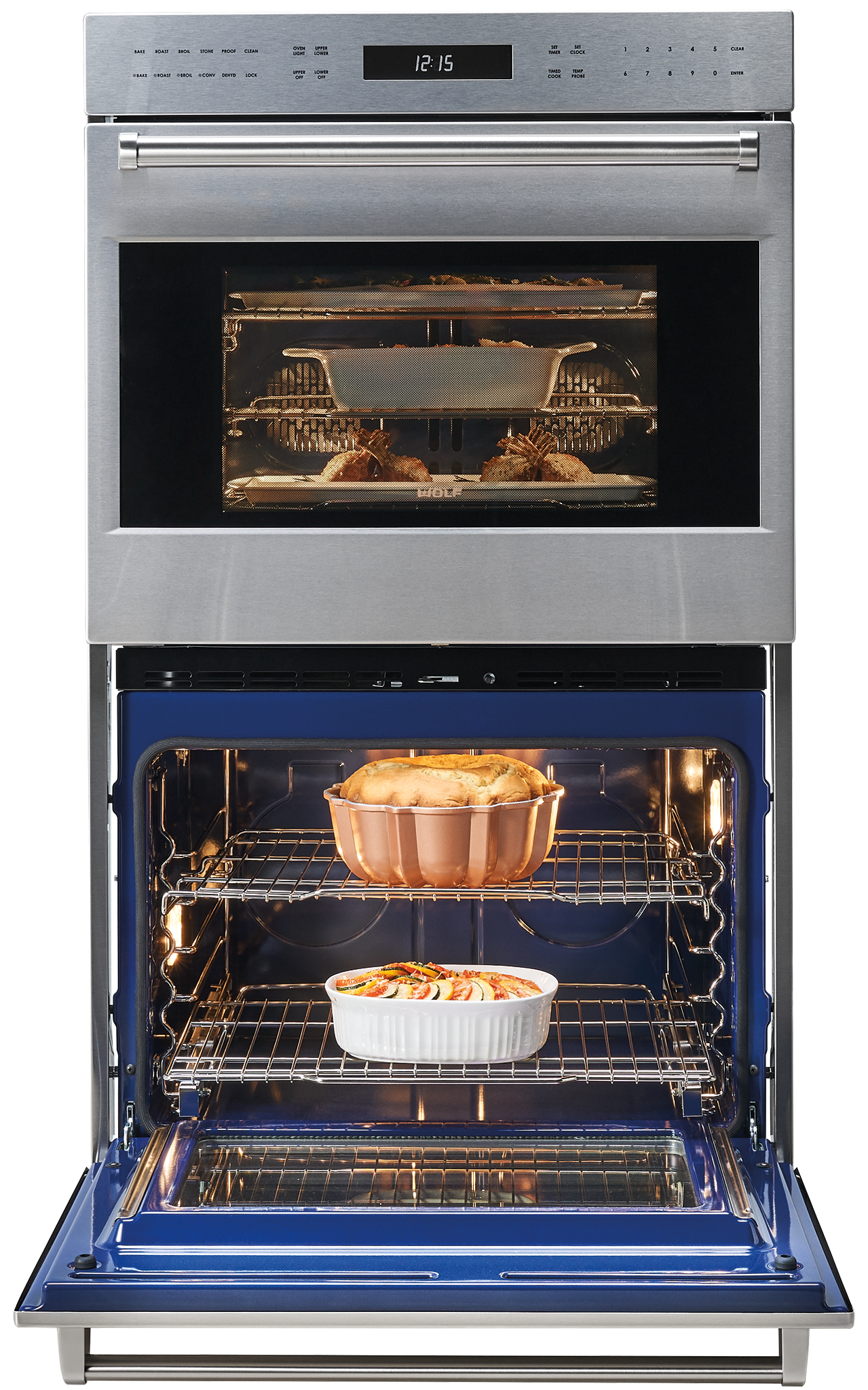 Wolf 30" E Series Professional BuiltIn Double Oven (DO30PE/S/PH)