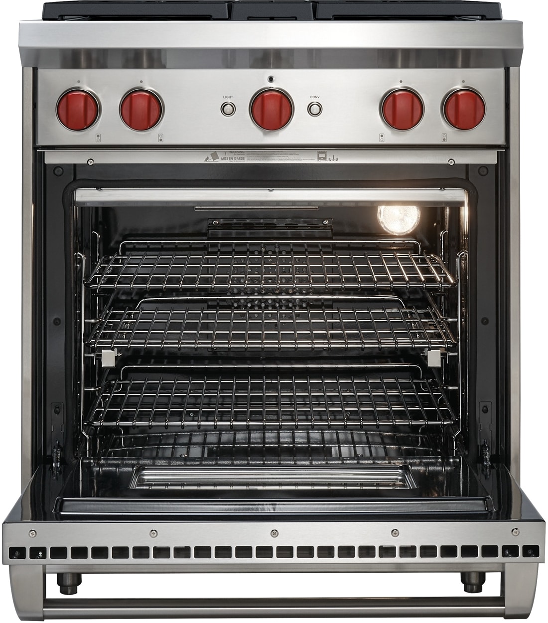 30 Gas Range Gr304 Wolf Rangetop