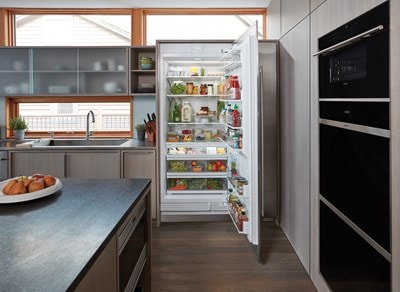 Sub-Zero Refrigerators 36" Designer Column Refrigerator with Internal Dispenser - Panel Ready (IC-36RID)