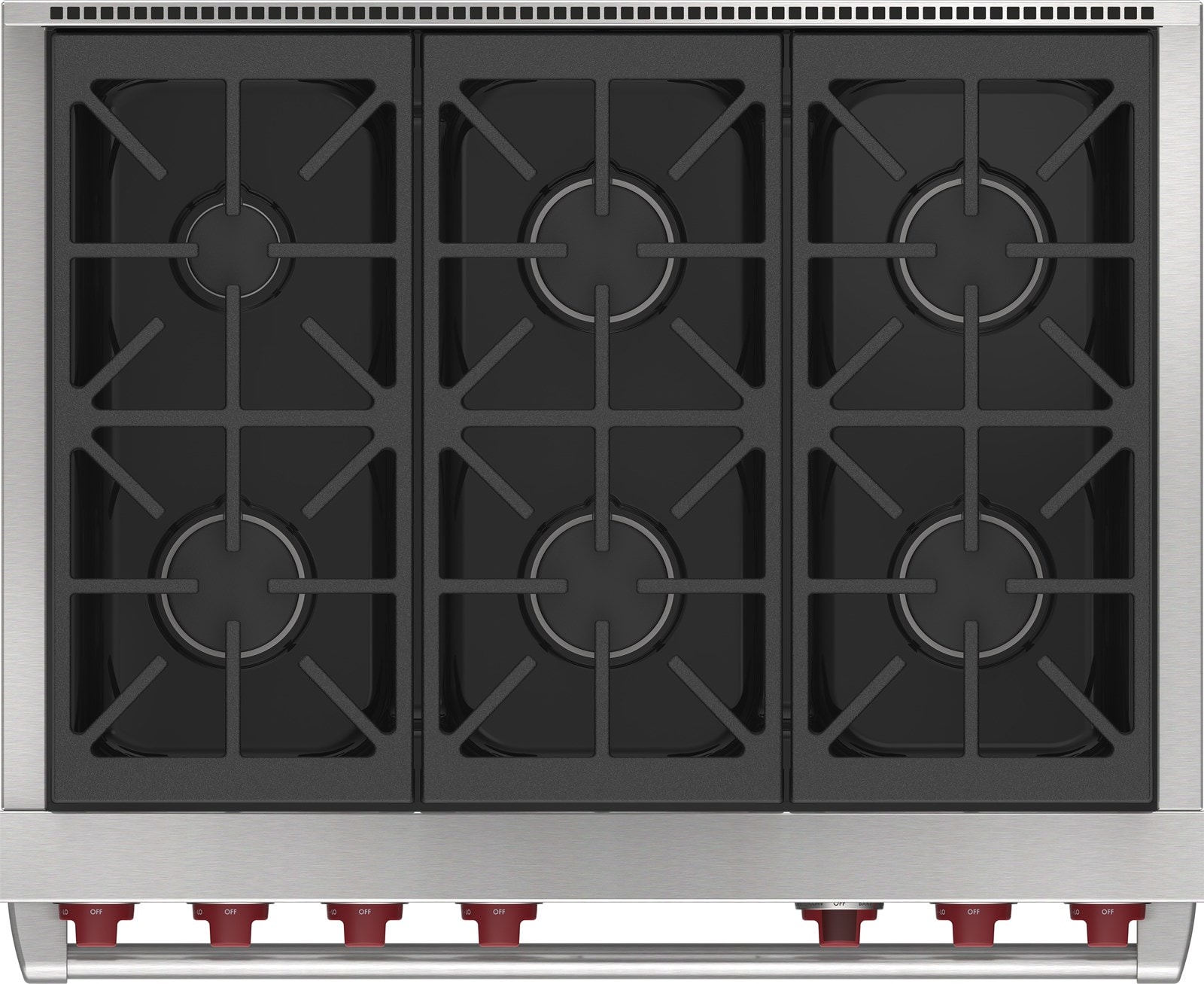 Wolf 36" Dual Fuel Range 6 Burners (DF36650/S/P)