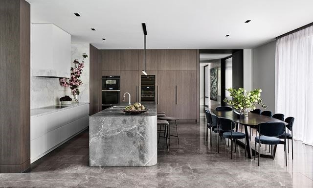 Be inspired by NNH Residence a Sub-Zero, Wolf, and Cove Contemporary Kitchen Design Contest Finalist.