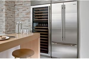 Sub-Zero French Door Refrigerators feature ample freezer storage and available in 36 inch and 42 inch widths.