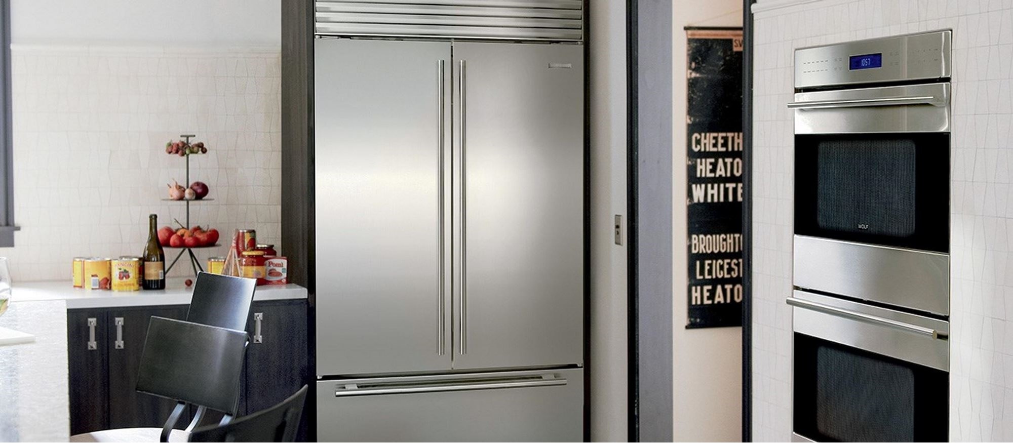 Sub-Zero 42&quot; Classic French Door Refrigerator Freezer (BI-42UFD/S) - Formerly Built-In