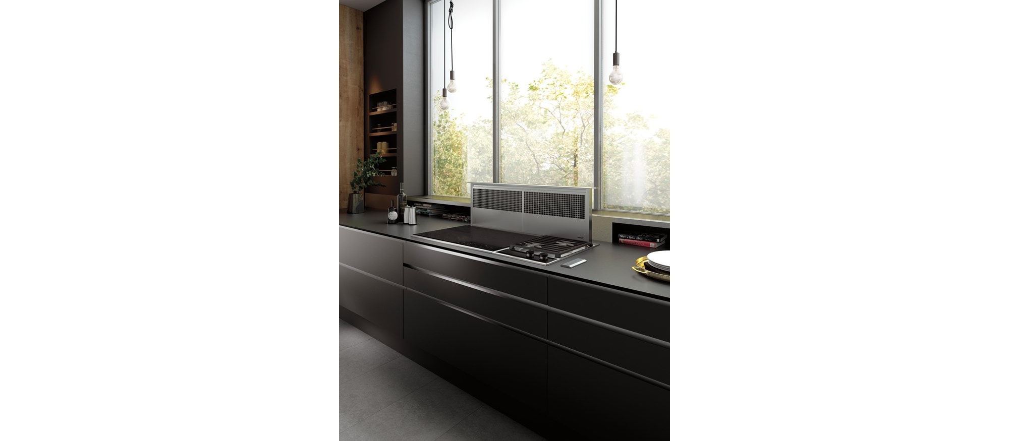downdraft range ventilation