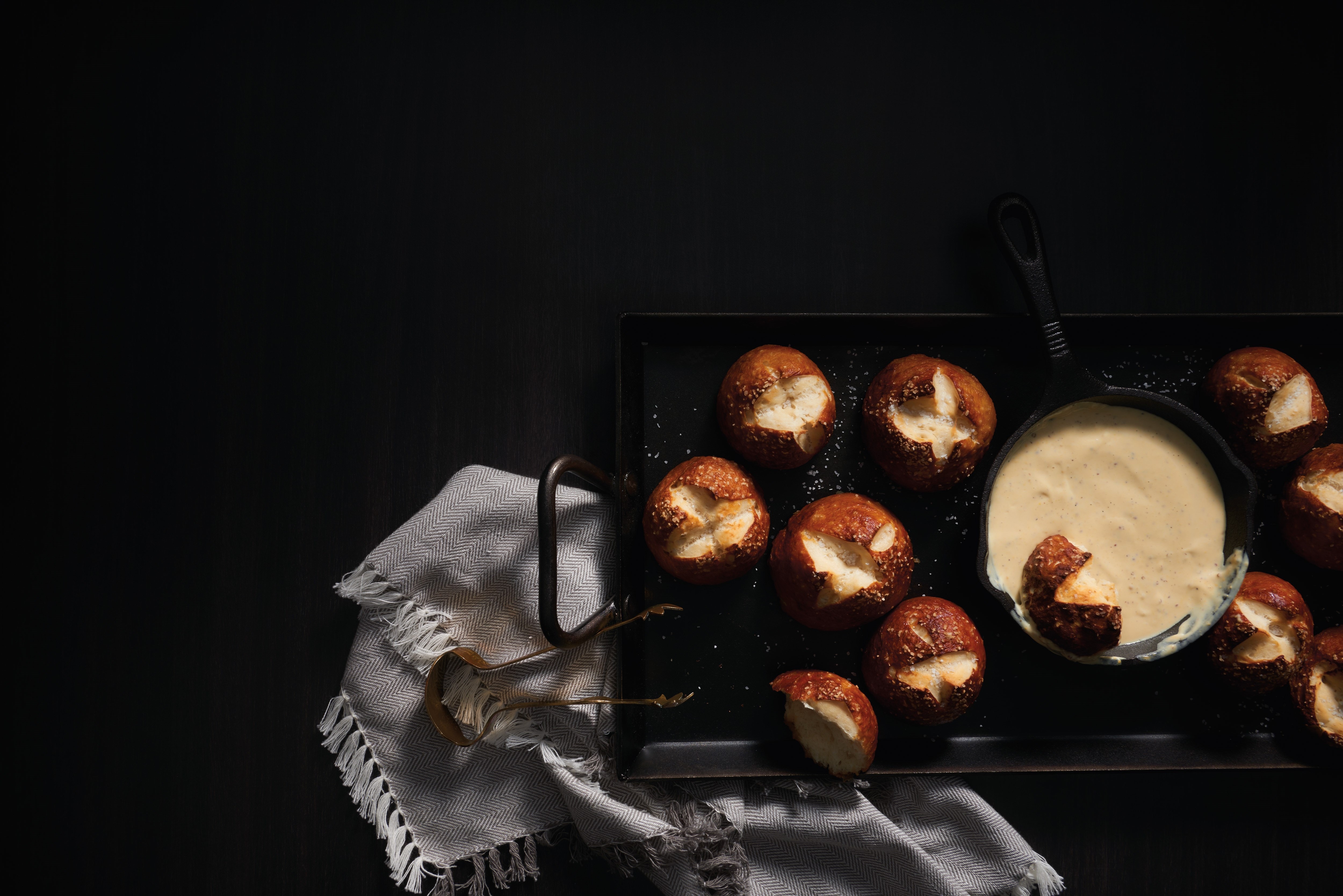 Pretzel Buns